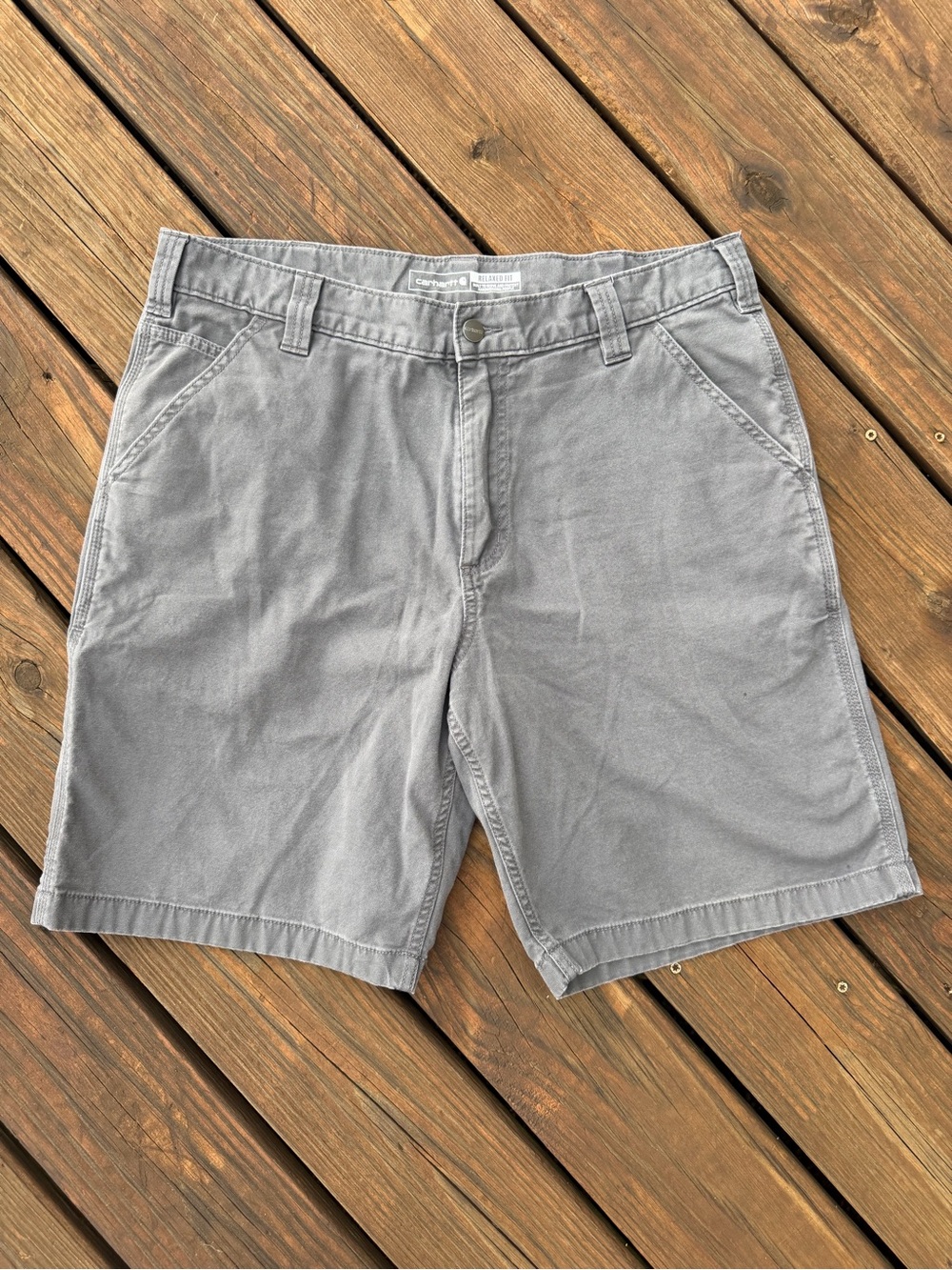Carhartt Relaxed Fit Dark Gray Short Size 36